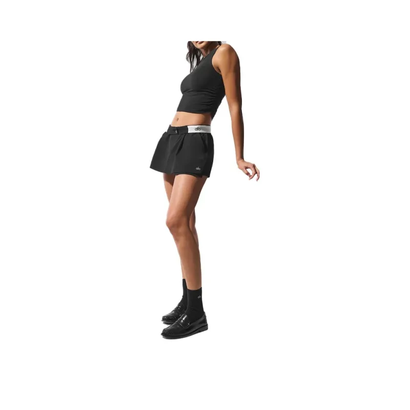 Alo Yoga Casual Short Skirts Women's Black-0