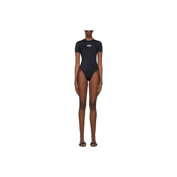 Balenciaga One-piece Swimsuit Women's Black