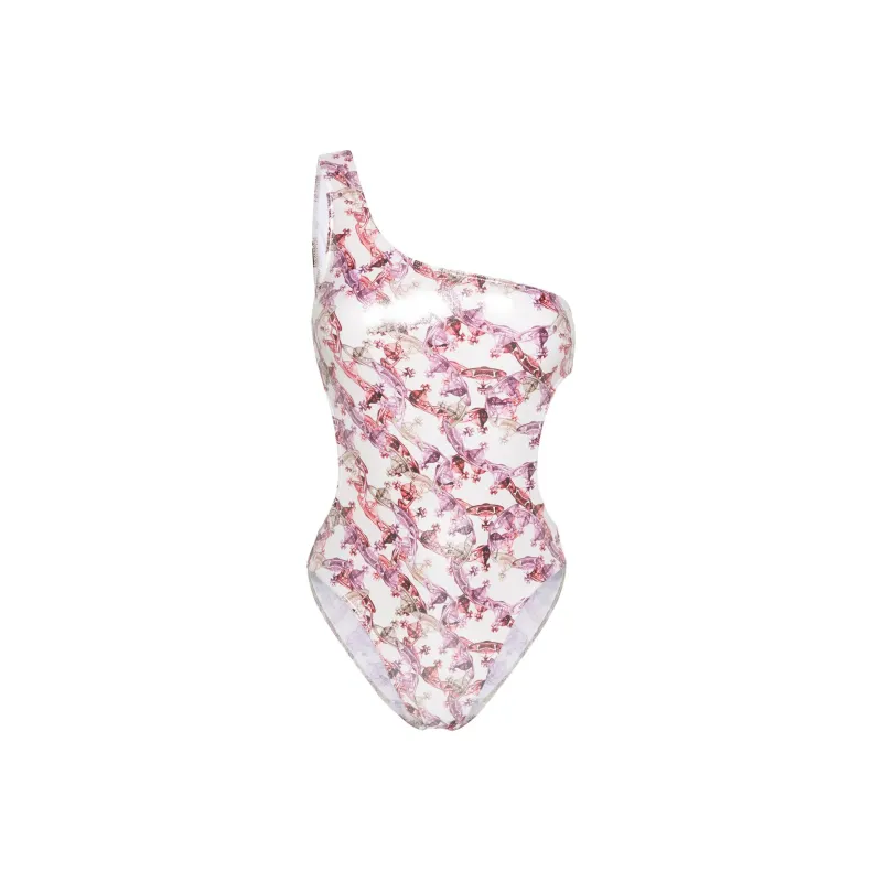 Vivienne Westwood SS24 One piece Swimsuit Women's Light Beige-0
