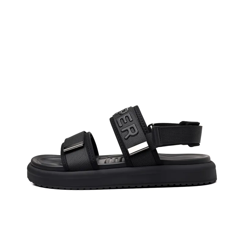 Frank Mully Beach Sandals Men's Black-0