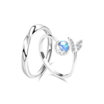CANHUI Colored Glaze Rings Unisex