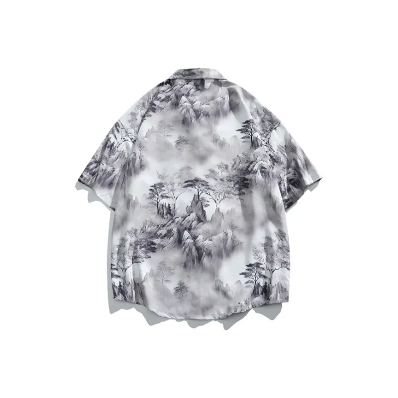 SIL VITIN Shirts Unisex Ink Wash Jungle-1