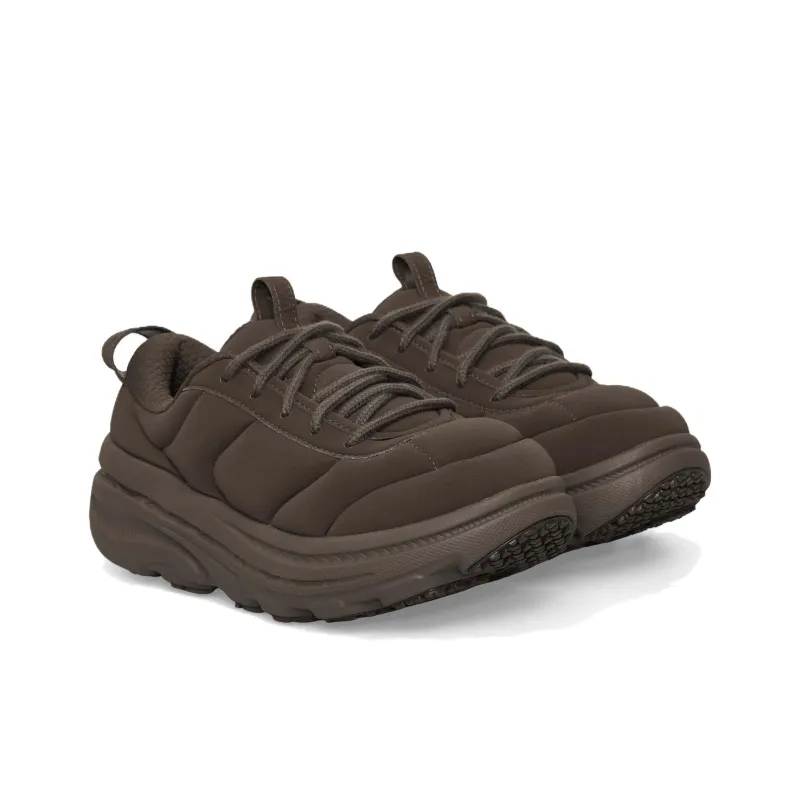 MARNI x HOKA ONE ONE Bondi B3LS Anti Slip Wear Resistant Low Top Casual Running Shoes Unisex Black-2
