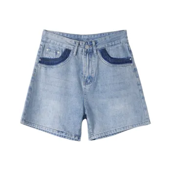 HIPPIEMISS Denim Shorts Women's Light Blue