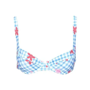 PRINCESS POLLY LOVE LETTERS UNDERWIRE BIKINI TOP Bikini Women's GINGHAM FLORAL/Plaid Floral