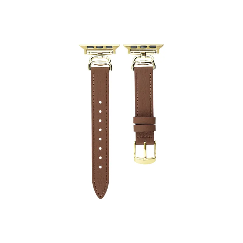 KVZUVUU Watch Band Apple Compatibility Cowhide Leather Material-15