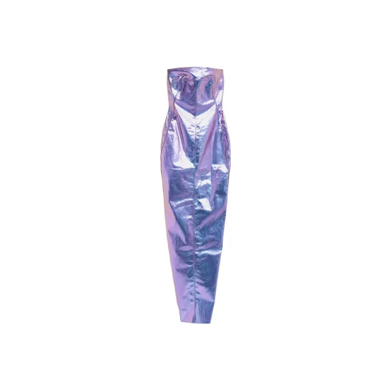 RICK OWENS Evening Dresses Women's Purple-0