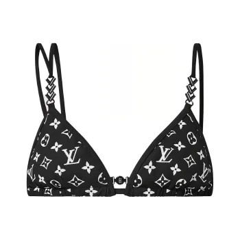 LOUIS VUITTON Lv Night Bikini Top