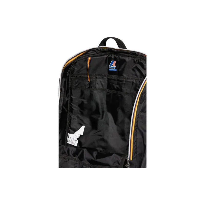 K-WAY Nylon Backpack Men's Black-3