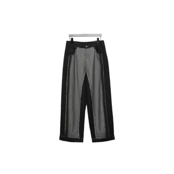 RAYSHOW Jeans Men Black