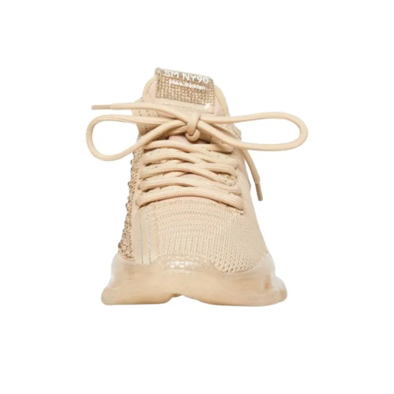STEVE MADDEN MAXILLA RE Low Top Chunky Sneakers Women's Beige-4