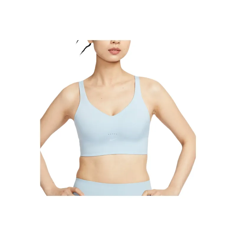Nike AlateDri Fit SS25 Sports Underwear Women's Light Armory Blue White-0