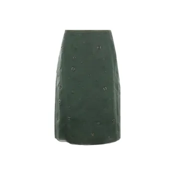 PRADA Casual Long Skirts Women's Green