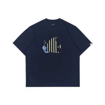MYSAMESAME T Shirts Unisex Navy Blue Green