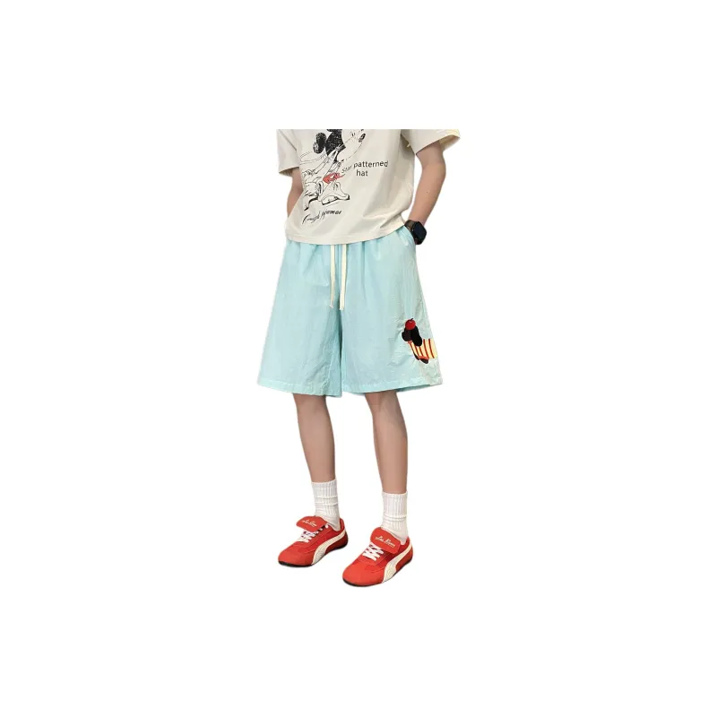 Teddy Zoo Beach Shorts Unisex-15