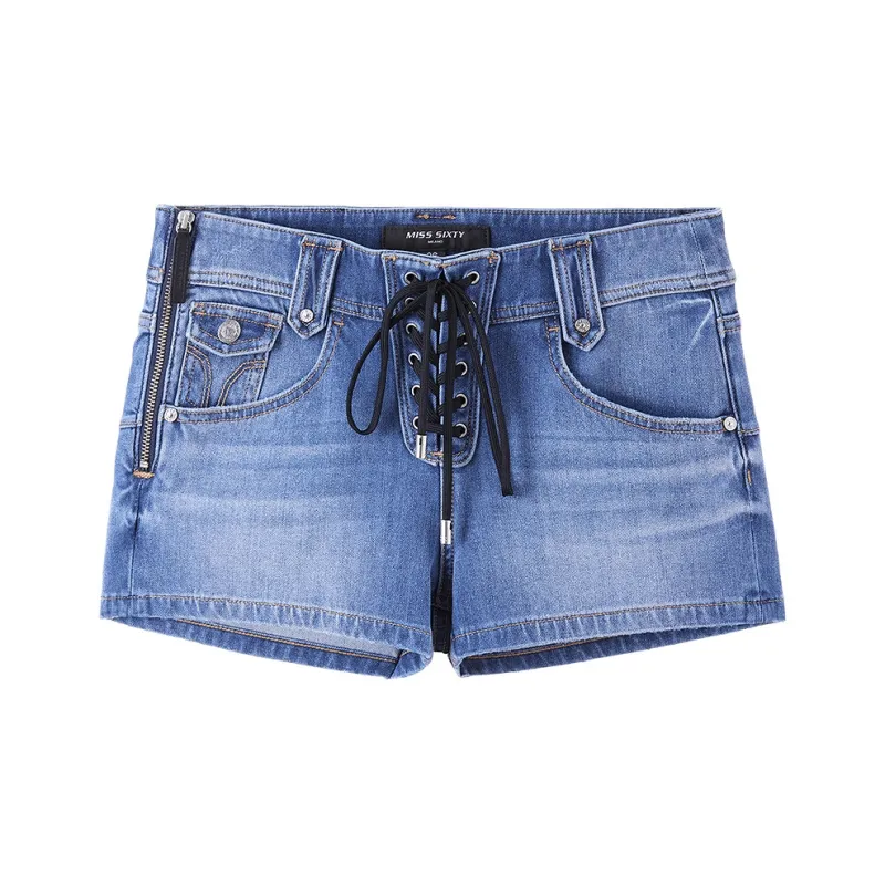 Miss Sixty Denim Shorts Women's Medium Blue-0