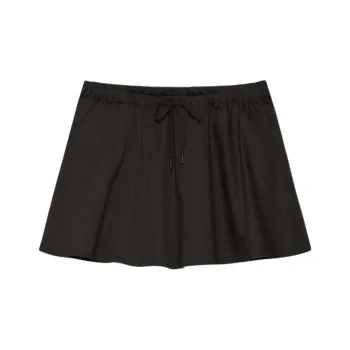 ARITZIA FW24 Sunday Best Boba Skirt Casual Short Skirts Women's BLACK/Black