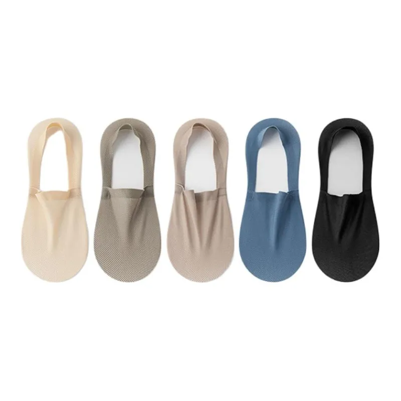 LUYOUYE No Show Socks Men's 5 Pack-15
