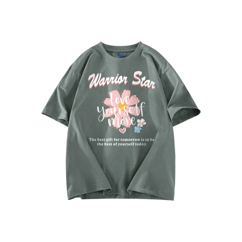 Warrior Drop Shoulder Sleeve T Shirt Women's-4