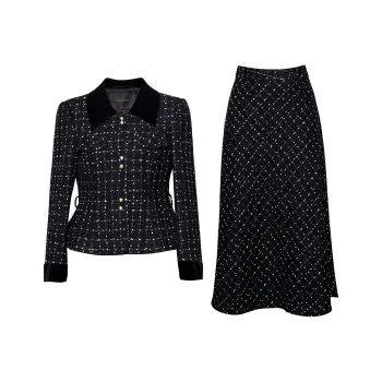 ROEYSHOUSE Skirt Set Women's Black