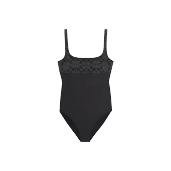 COACH One-Piece Swimsuits Women's Black