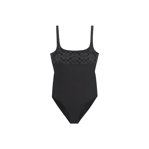 COACH One-Piece Swimsuits Women's Black