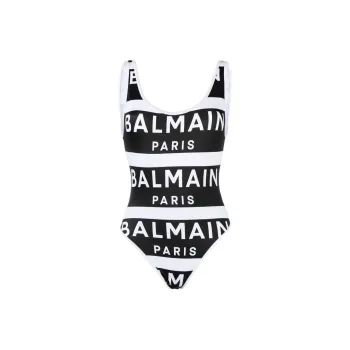 BALMAIN One-Piece Swimsuits Women's White