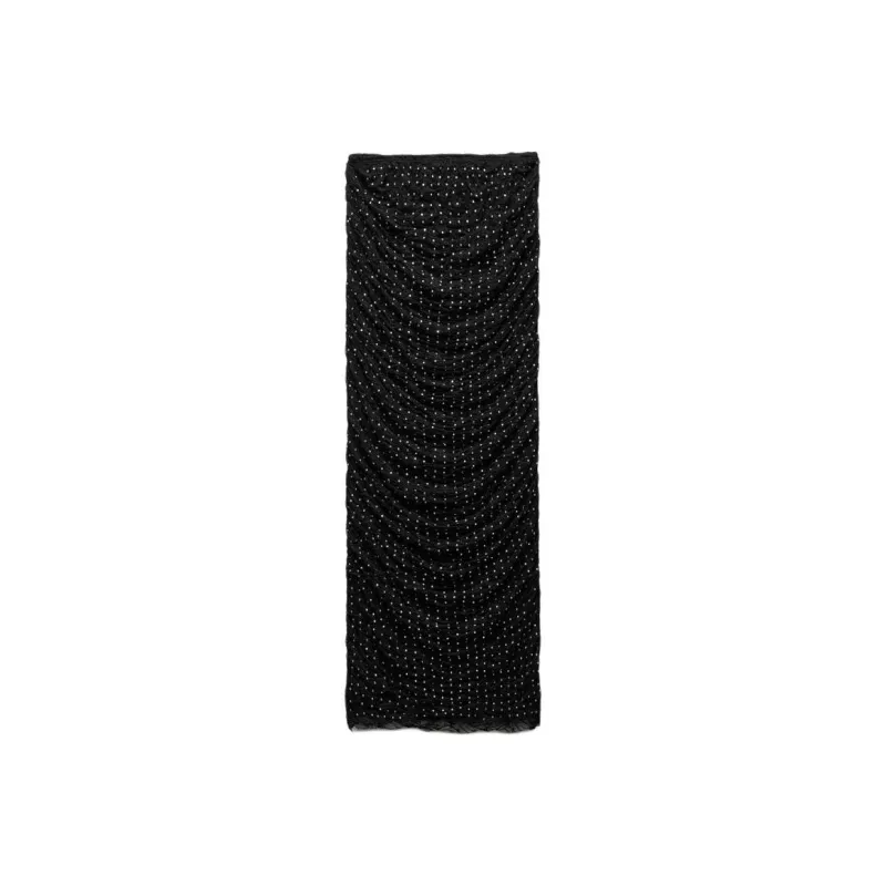 ZARA Casual Long Skirt Women's Black-0