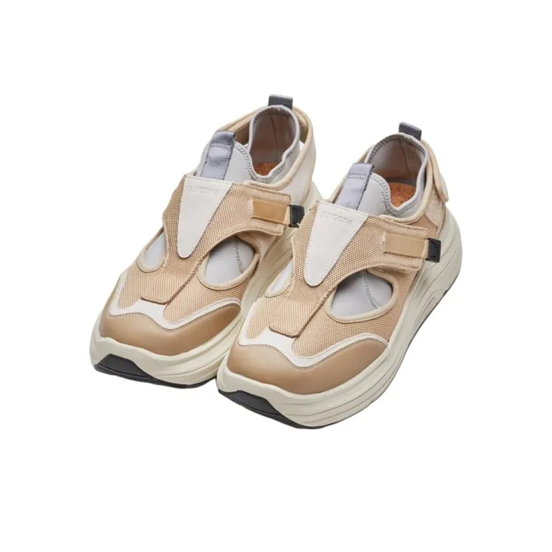 Suicoke TRED Low Top Casual Shoes Unisex Greige-2