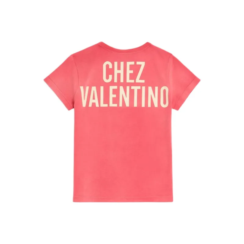 Valentino T Shirts Women's Red-1
