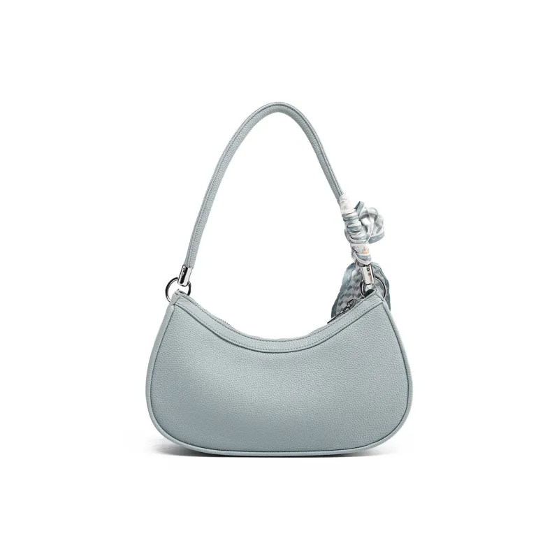 MISS GAIL Synthetic Leather Handbag, Shoulder Bag Women's Bohemian Blue-9