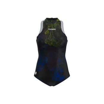 TOSWIM One-piece Swimsuit Women's Green Grape Secret Realm