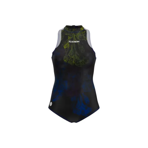 TOSWIM One-piece Swimsuit Women's Green Grape Secret Realm