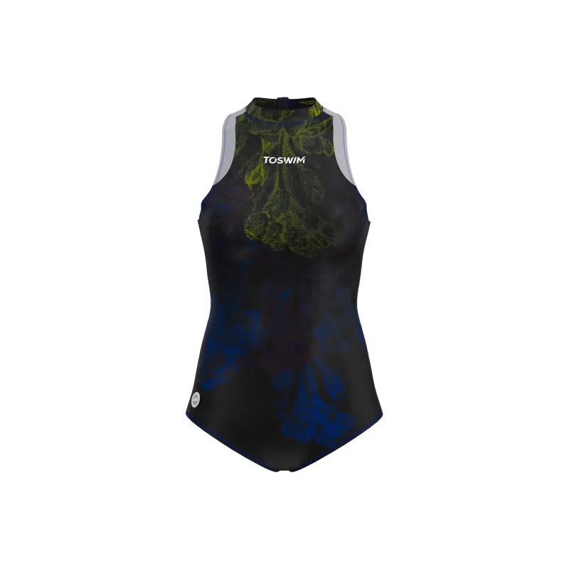 TOSWIM One-piece Swimsuit Women's Green Grape Secret Realm-0