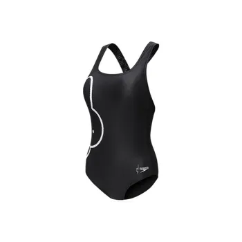 Miffy X Speedo One-Piece Swimsuits Women's Black/White