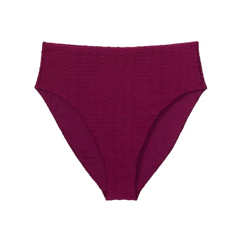 Victoria's Secret PINK Mix & Match High-Waist Full-Coverage Bikini Bottom/PR Swimming Shorts Women's Rogue Red-0