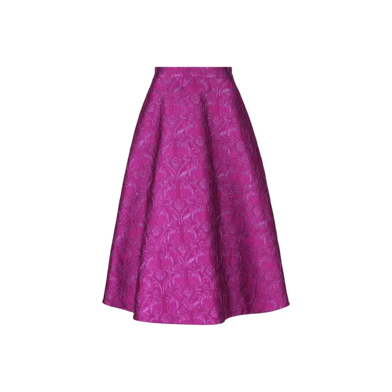 Valentino All Over Floral Patterned Skirt-0