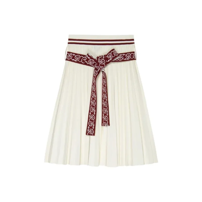 DKNY Casual Short Skirts Women's White-0