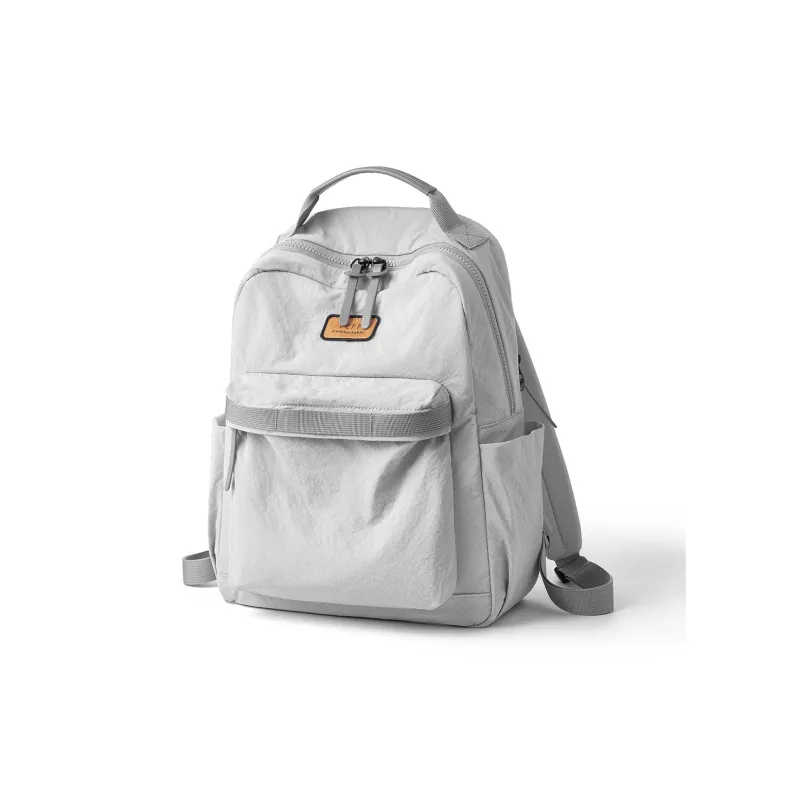 LEFF Fabric Backpack Regular Unisex Orange Juice Red/Space Gray/Sapphire Blue-5
