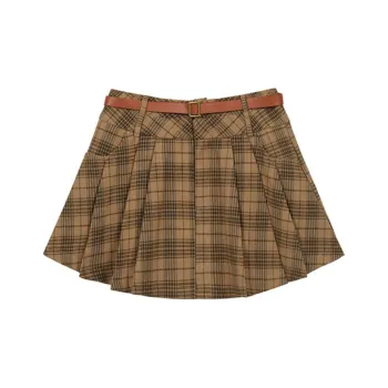 PLAY BUSH Casual Short Skirts Women's Image Color
