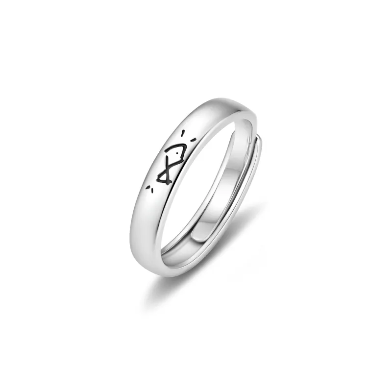 Central Fashion 999 Fine Silver Rings Unisex-0