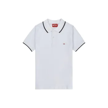 DIESEL Polo Shirts Men White