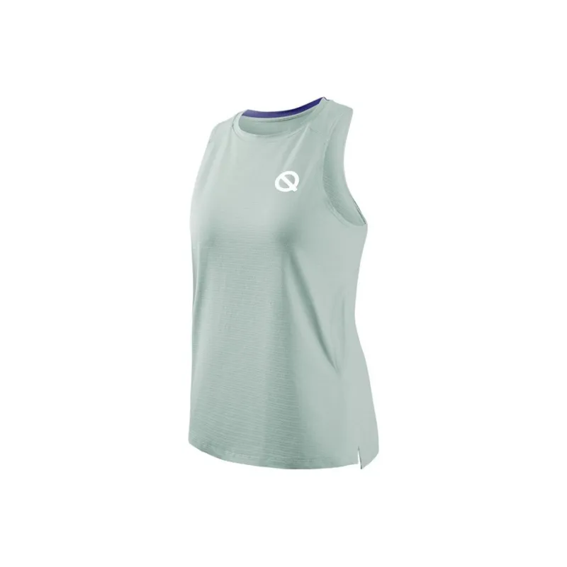 Qinkung Sport Vests Women's Light Pea Green-0