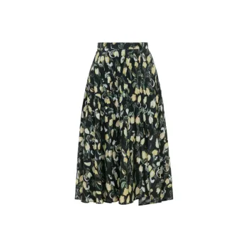 XG Casual Long Skirt Women's Letter Flower