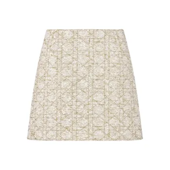 DIOR Casual Short Skirts Women's White