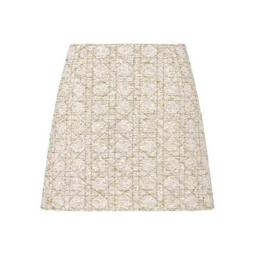 DIOR Casual Short Skirts Women's White