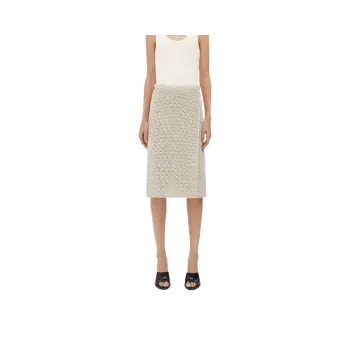 Bottega Veneta Crochet Knitted Skirt