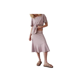 FREE PEOPLE Charmaine Skirt Set Skirt Set Women's Winter Bloom