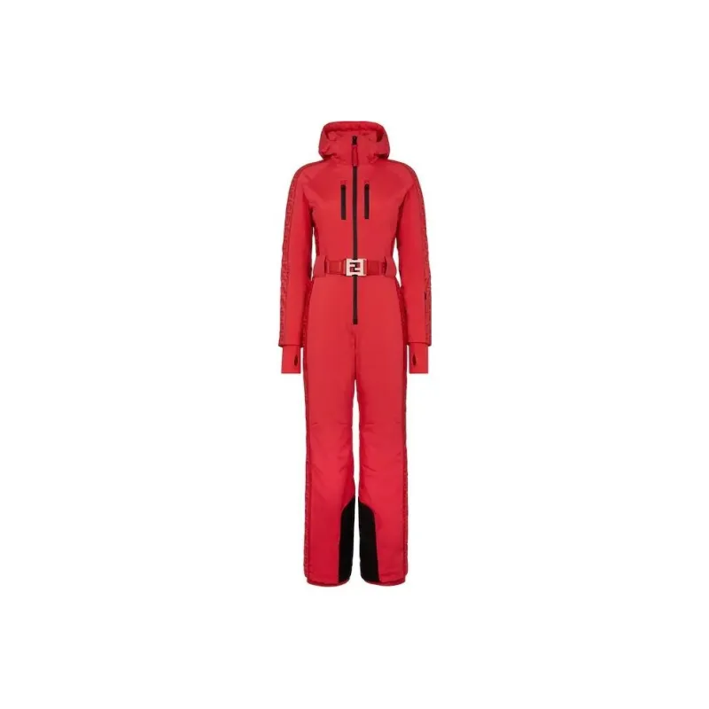 FENDI Ski Coveralls Women's Red-0