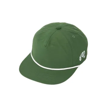 Malbon Golf Nylon Baseball Caps Unisex Green